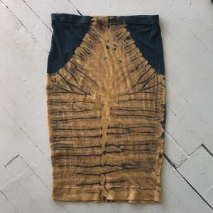 Raquel Allegra tie dye skirt